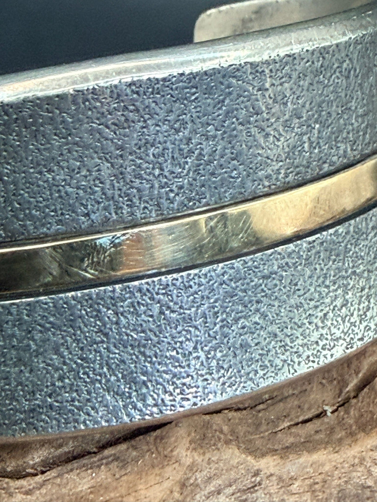 Sterling Silver Cuff/14K Band - CMH244