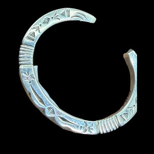 Sterling Silver Gilbert Begay Cuff - CMH246