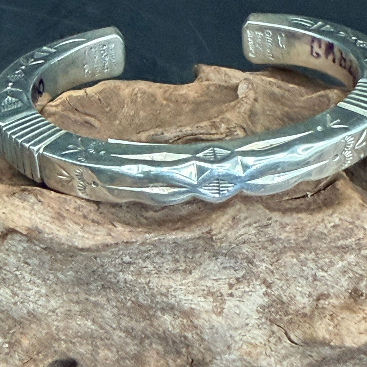 Sterling Silver Gilbert Begay Cuff - CMH246