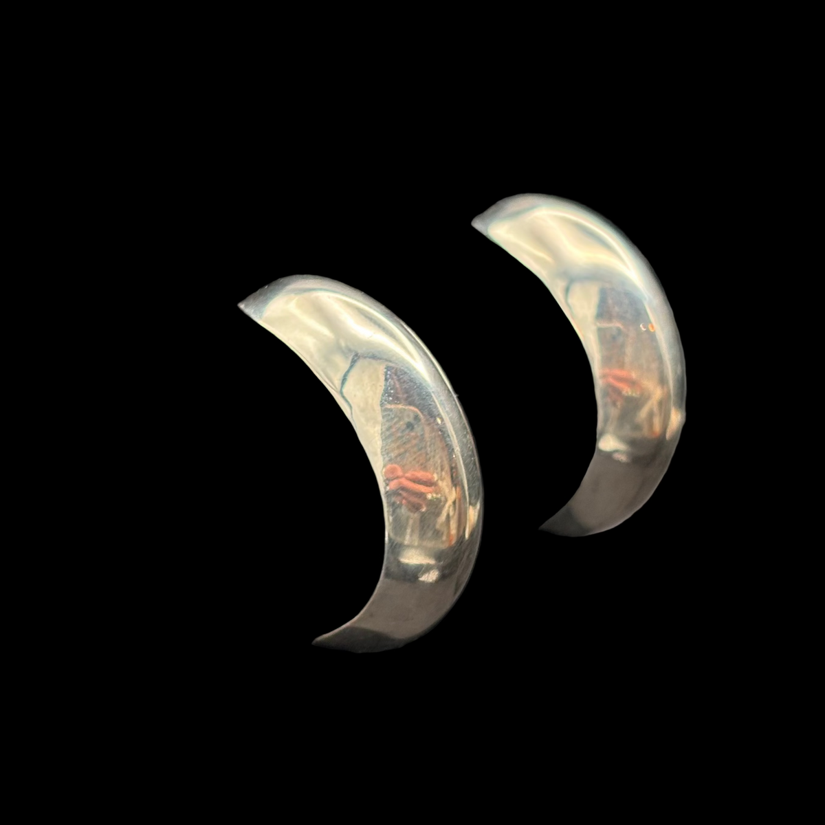 Sterling Silver Hoop Earrings - ESW136