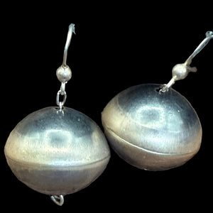 Sterling Silver Navajo Bead Earring - EMH18