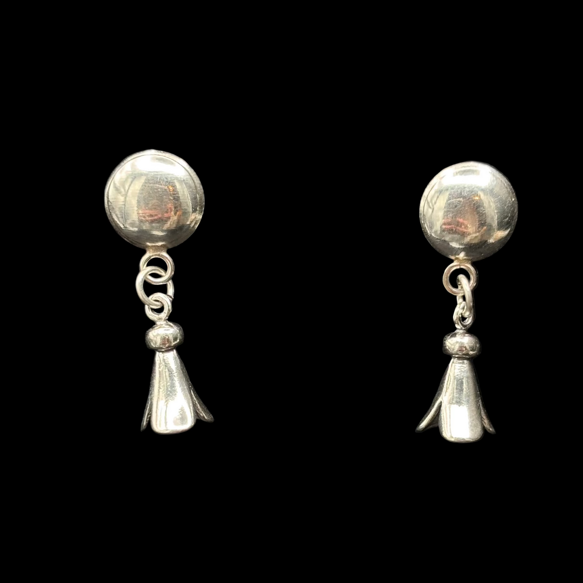 Sterling Silver Post Petal Earring - ESW125