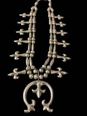 Sterling Silver Squash Blossom - SQMH44