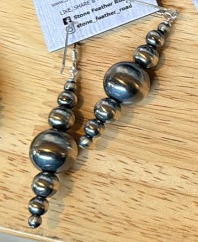 Sterling Silver Stacked Earrings - ESZ364