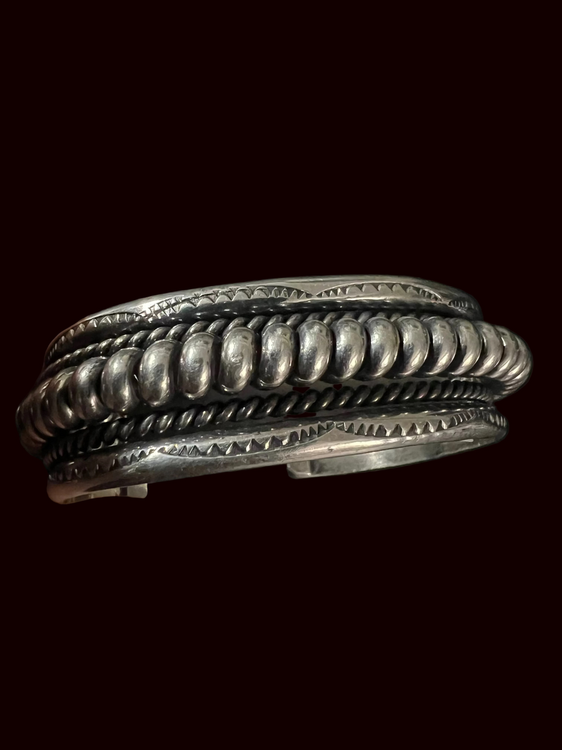 Sterling Silver Twist Cuff - CMH180