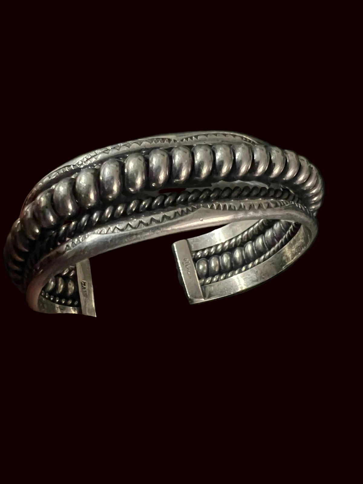 Sterling Silver Twist Cuff - CMH180