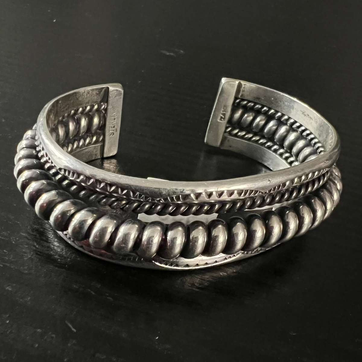 Sterling Silver Twist Cuff - CMH180