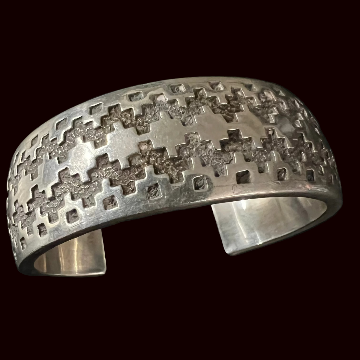 Sterling Silver Wide Cuff - CMH182