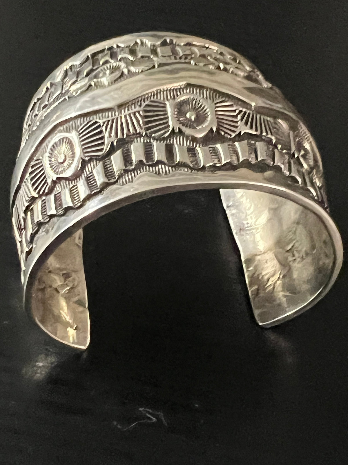 Sterling Silver Wide Cuff - CMH213