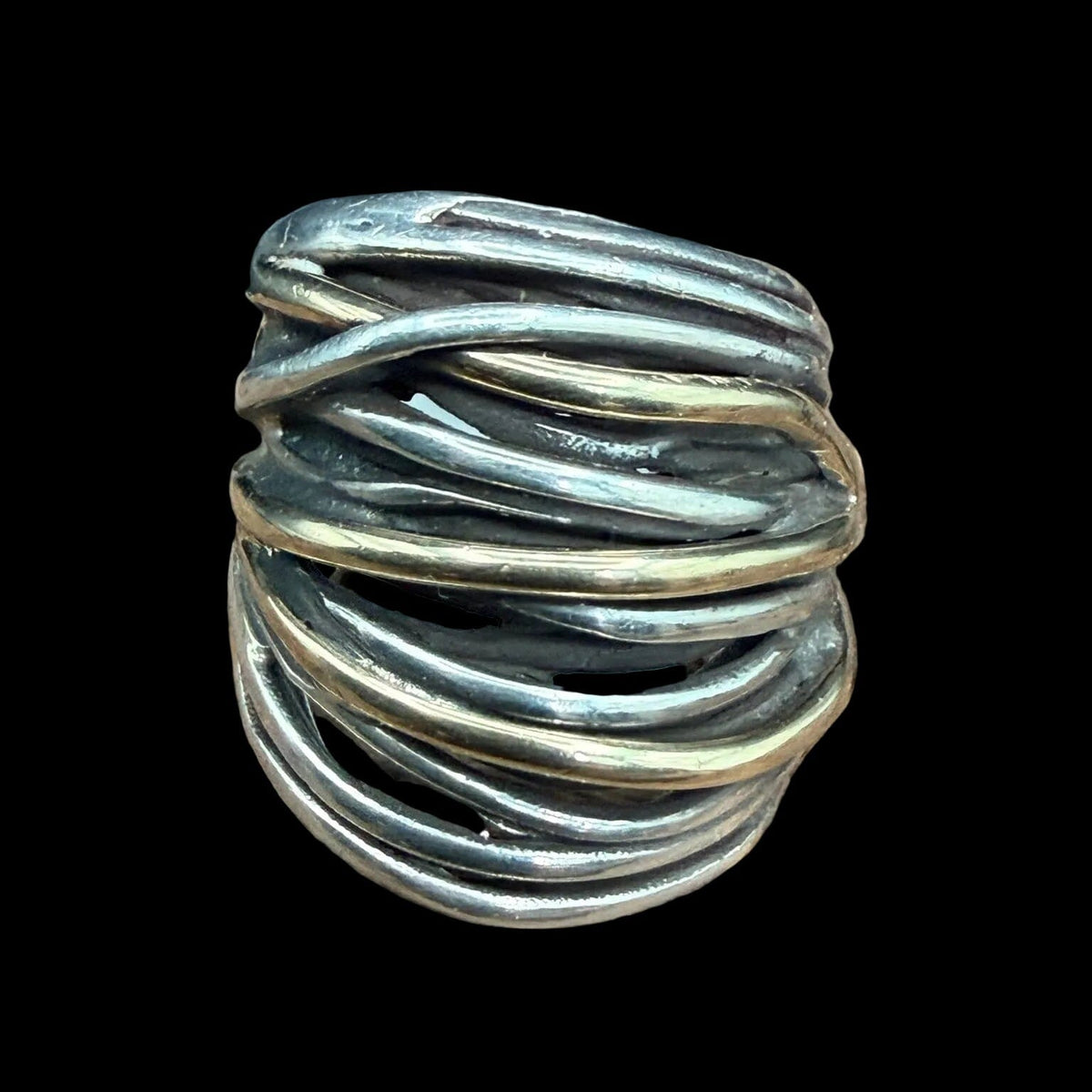 Sterling Silver Wrap Ring - Size 7-3/4 - RMH302
