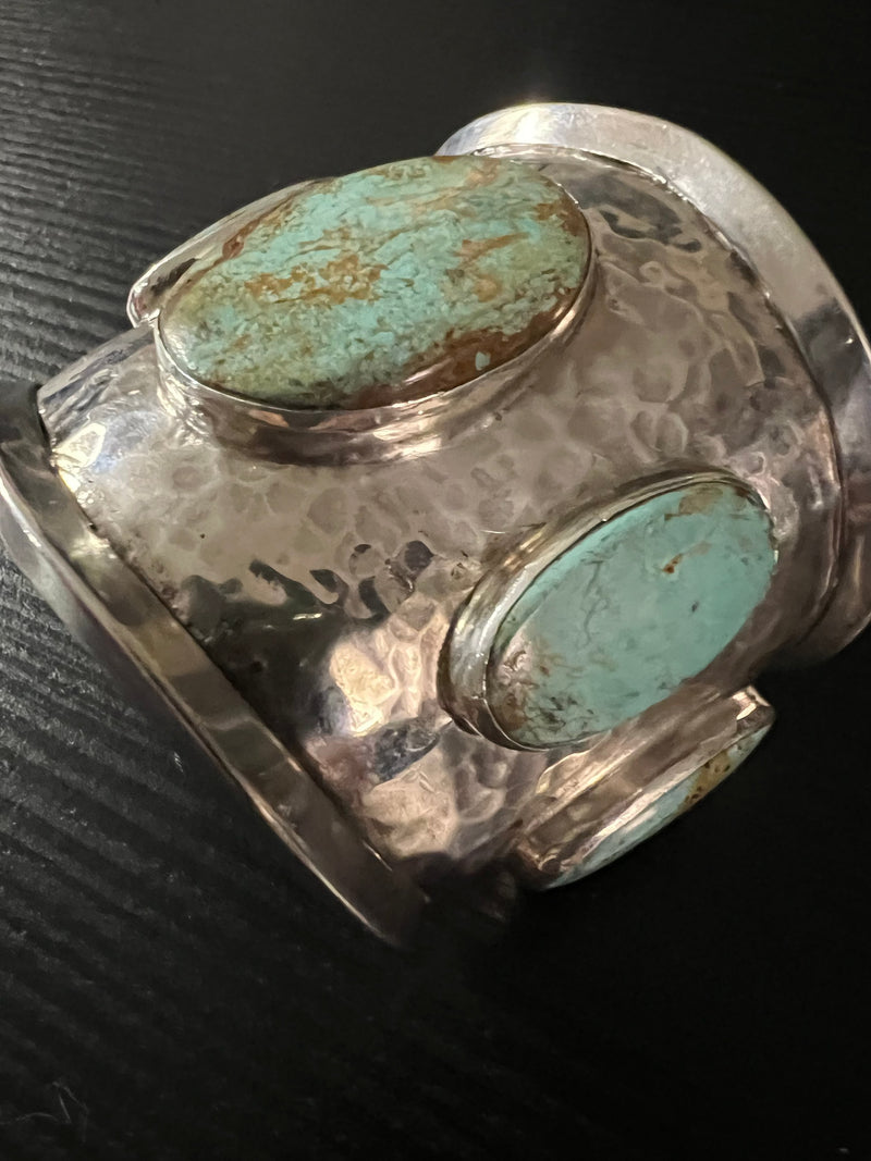 Sterling Silver/Turquoise Cuff - CMH226