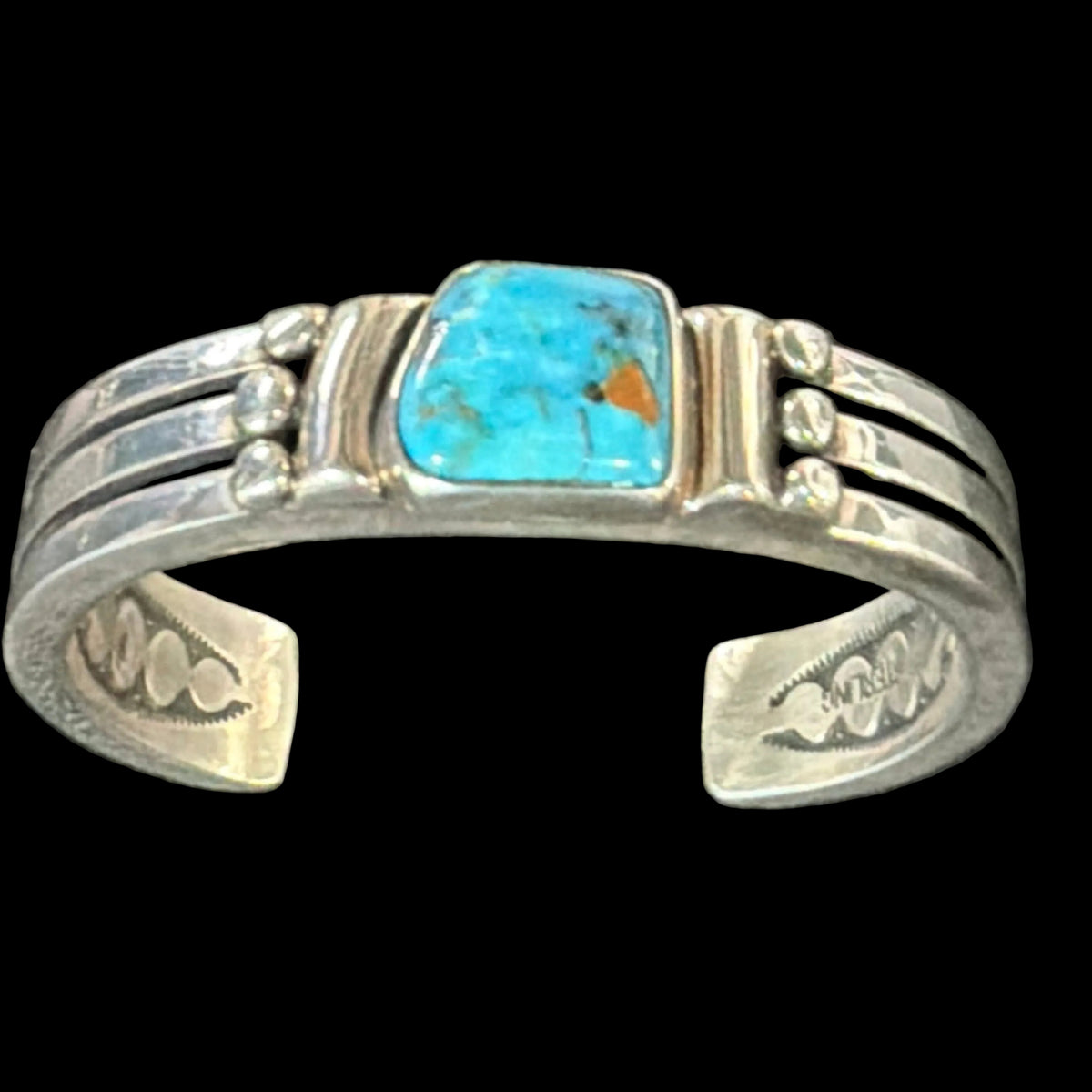 Sterling Silver/Turquoise Cuff - CMH239