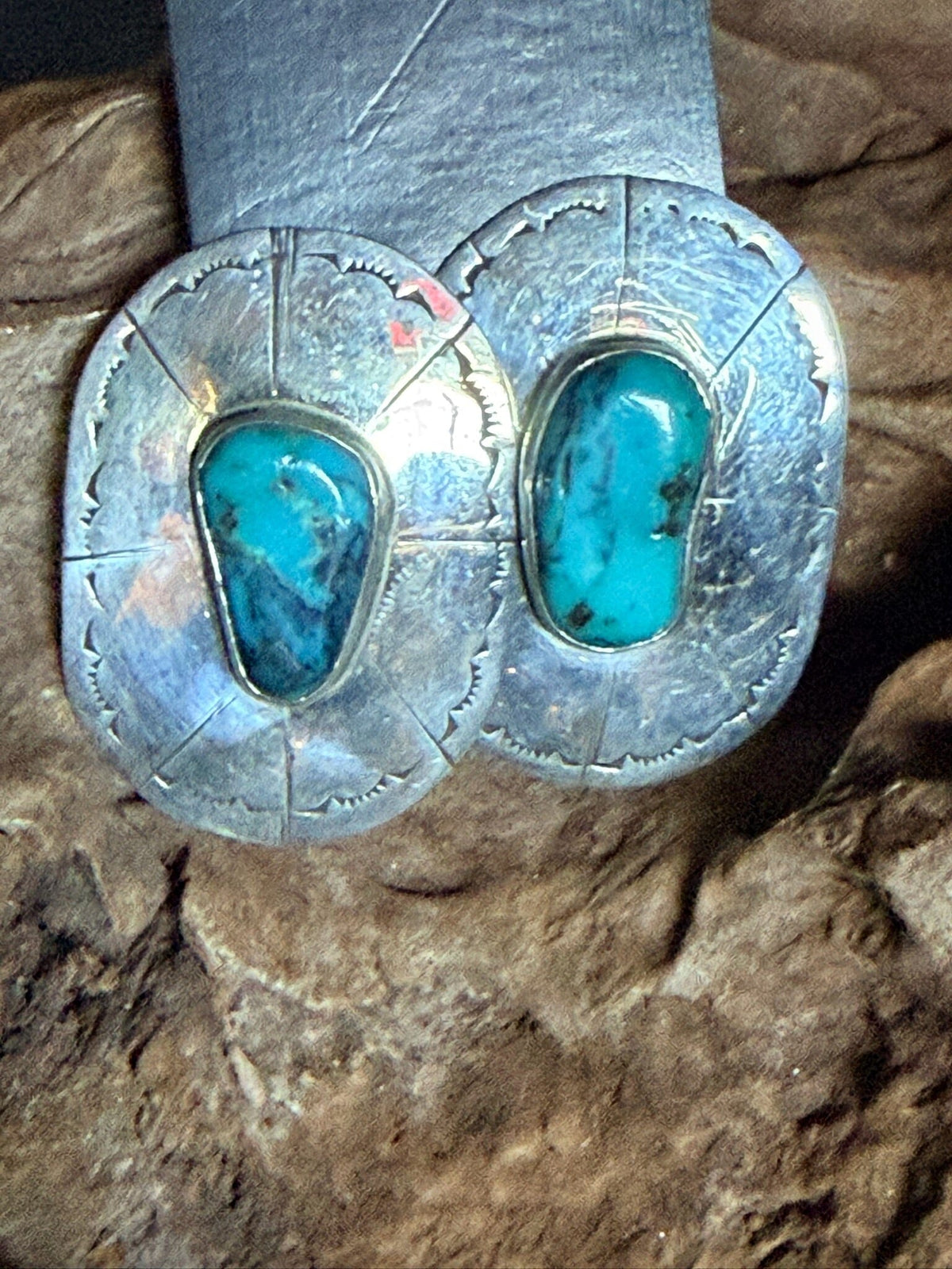 Sterling Silver/Turquoise Earring - EMH19