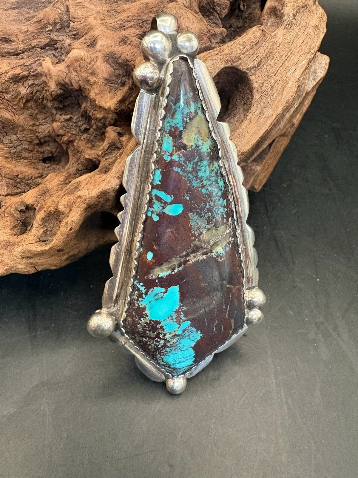 Sterling Silver/Turquoise Pendant - PMH43