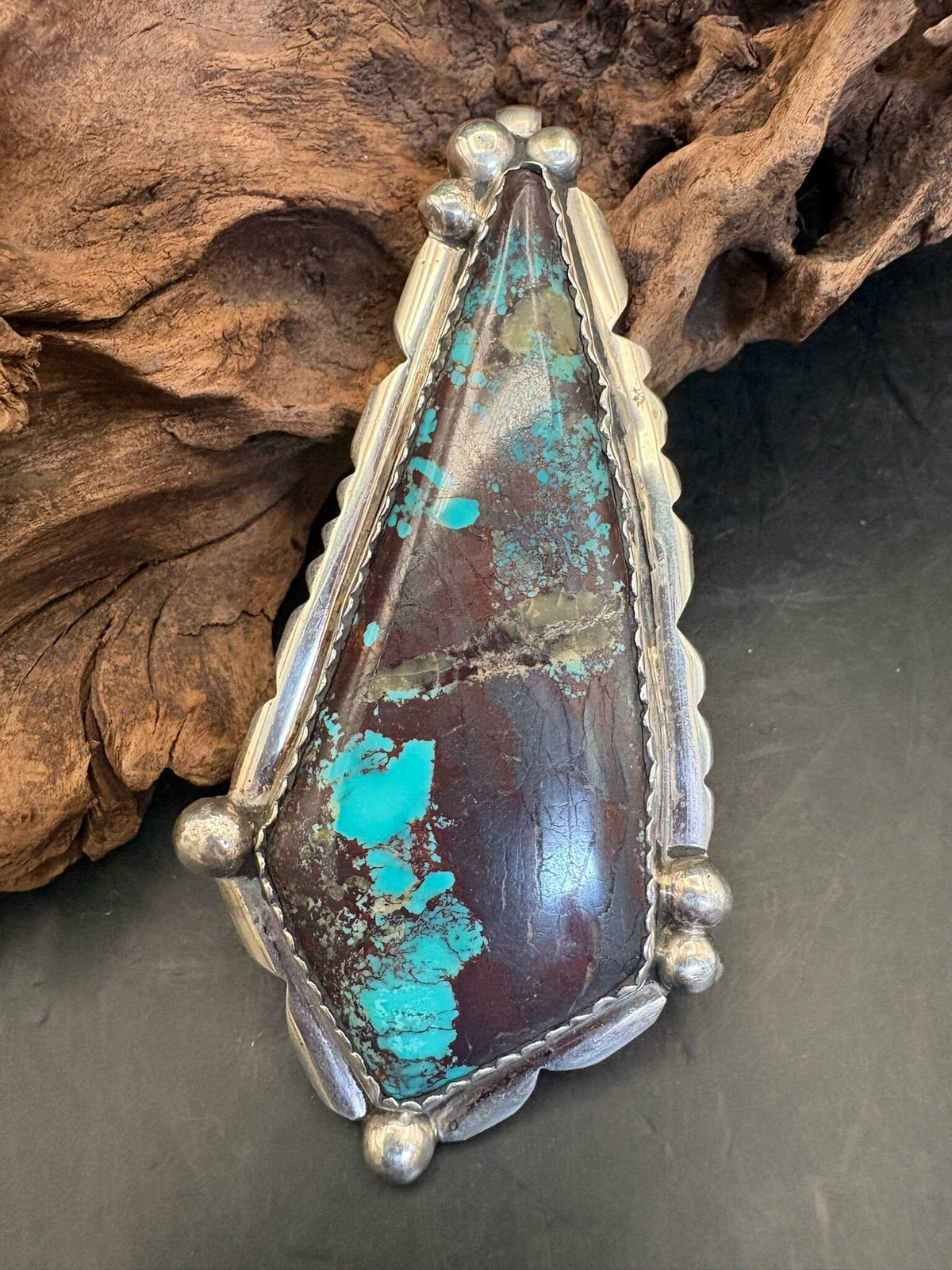 Sterling Silver/Turquoise Pendant - PMH43