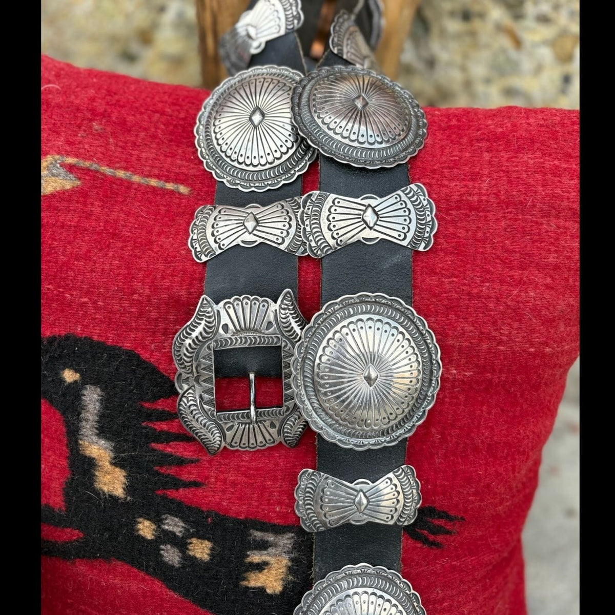 Sterling Vintage Concho Belt - BTMH17