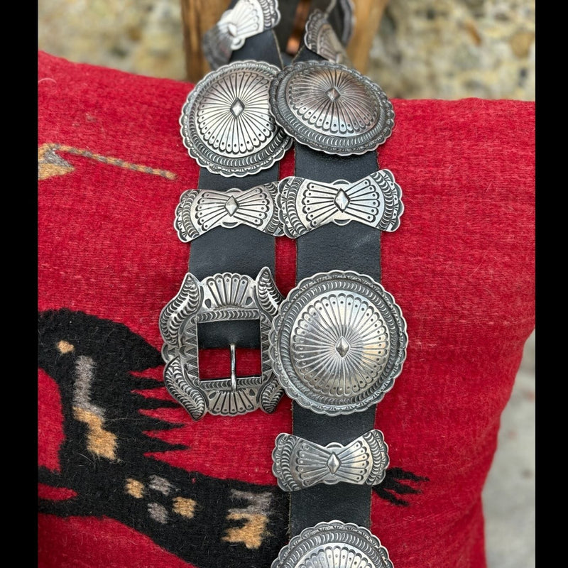 Sterling Vintage Concho Belt - BTMH17