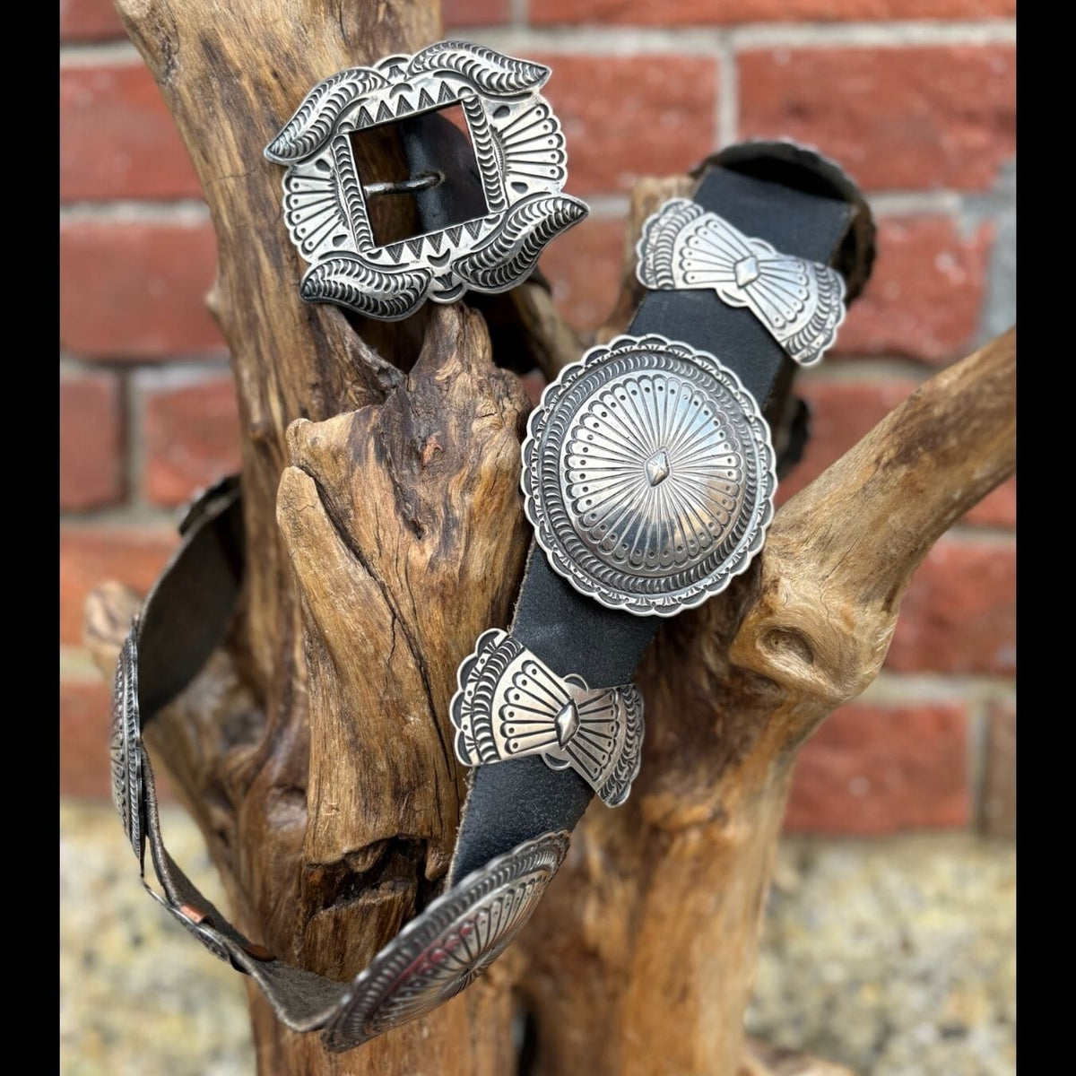Sterling Vintage Concho Belt - BTMH17