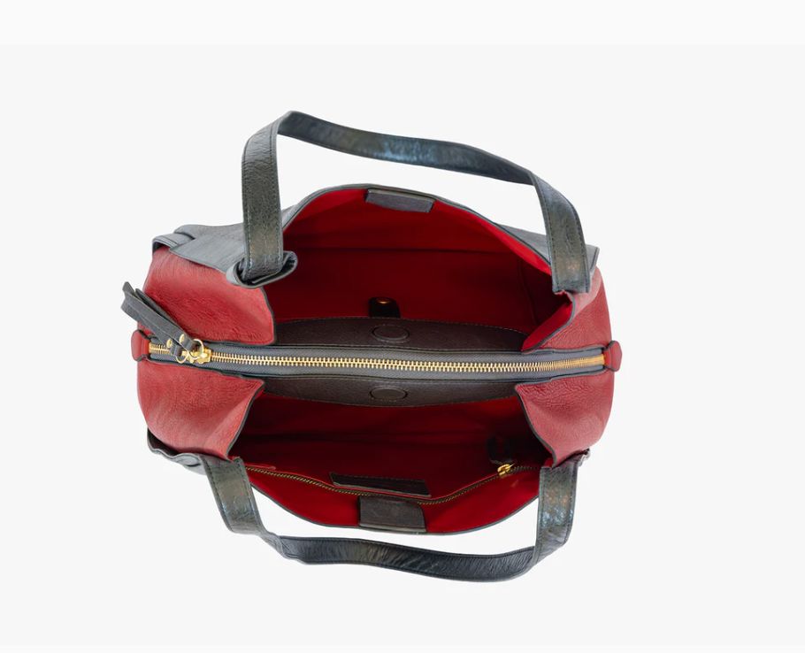 Storm/Red Celeste Shoulder Bag - 7301ST