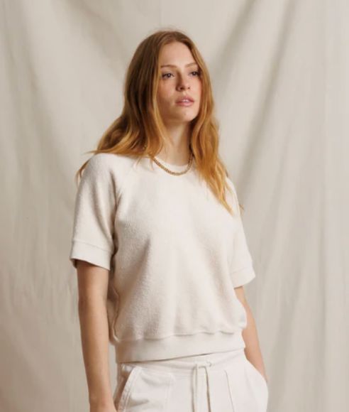 Sugar Kennedy Short Sleeve Reverse Crew Neck - KENSU