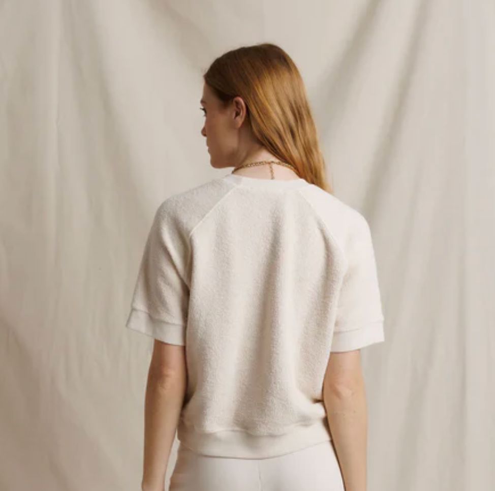 Sugar Kennedy Short Sleeve Reverse Crew Neck - KENSU