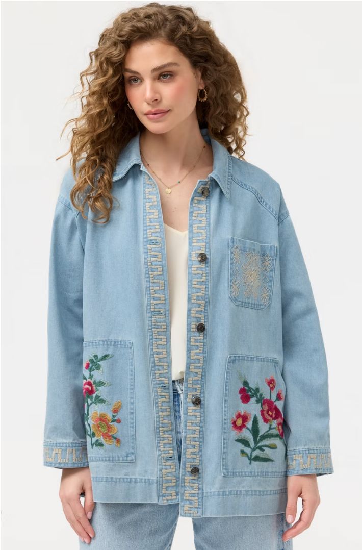 Sunnie Oversized Denim Jacket - W42626