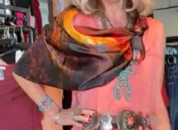 Sunset Rider Silk Scarf - SCWT-LSR