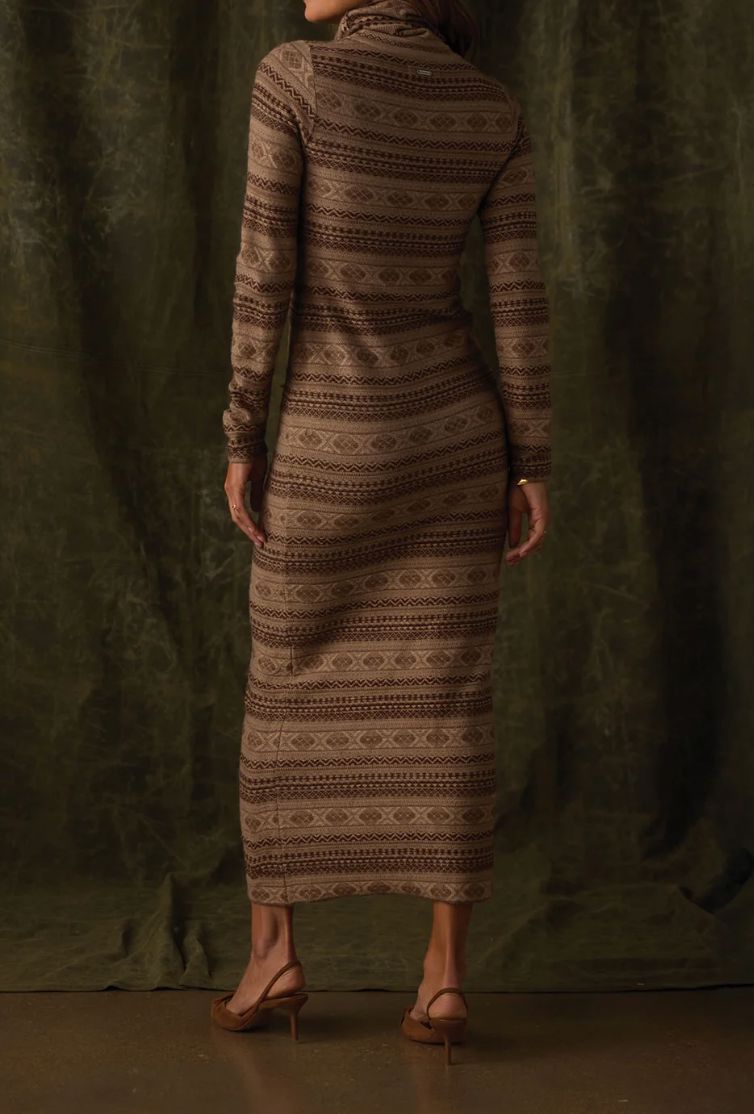 Sweater Knit Maxi Dress - NBDR3