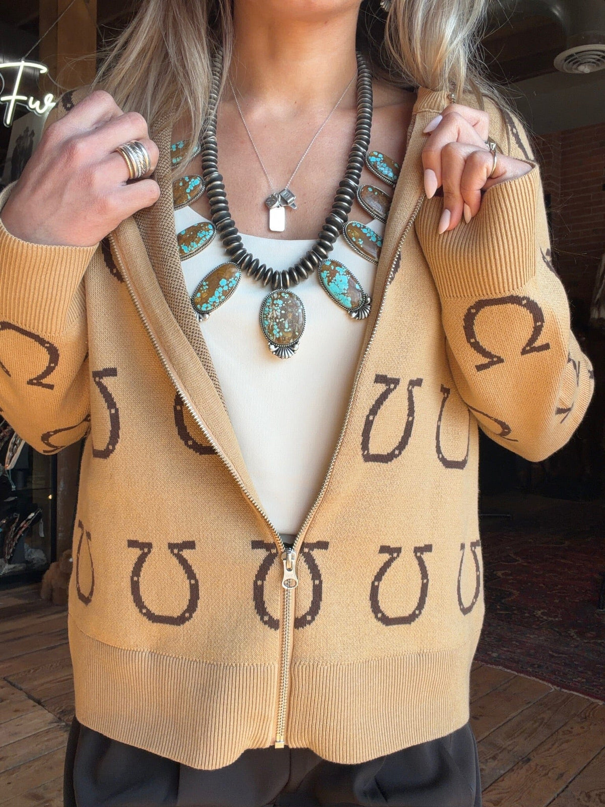 Tabitha Camel Cardigan - Tasha Polizzi - 421702
