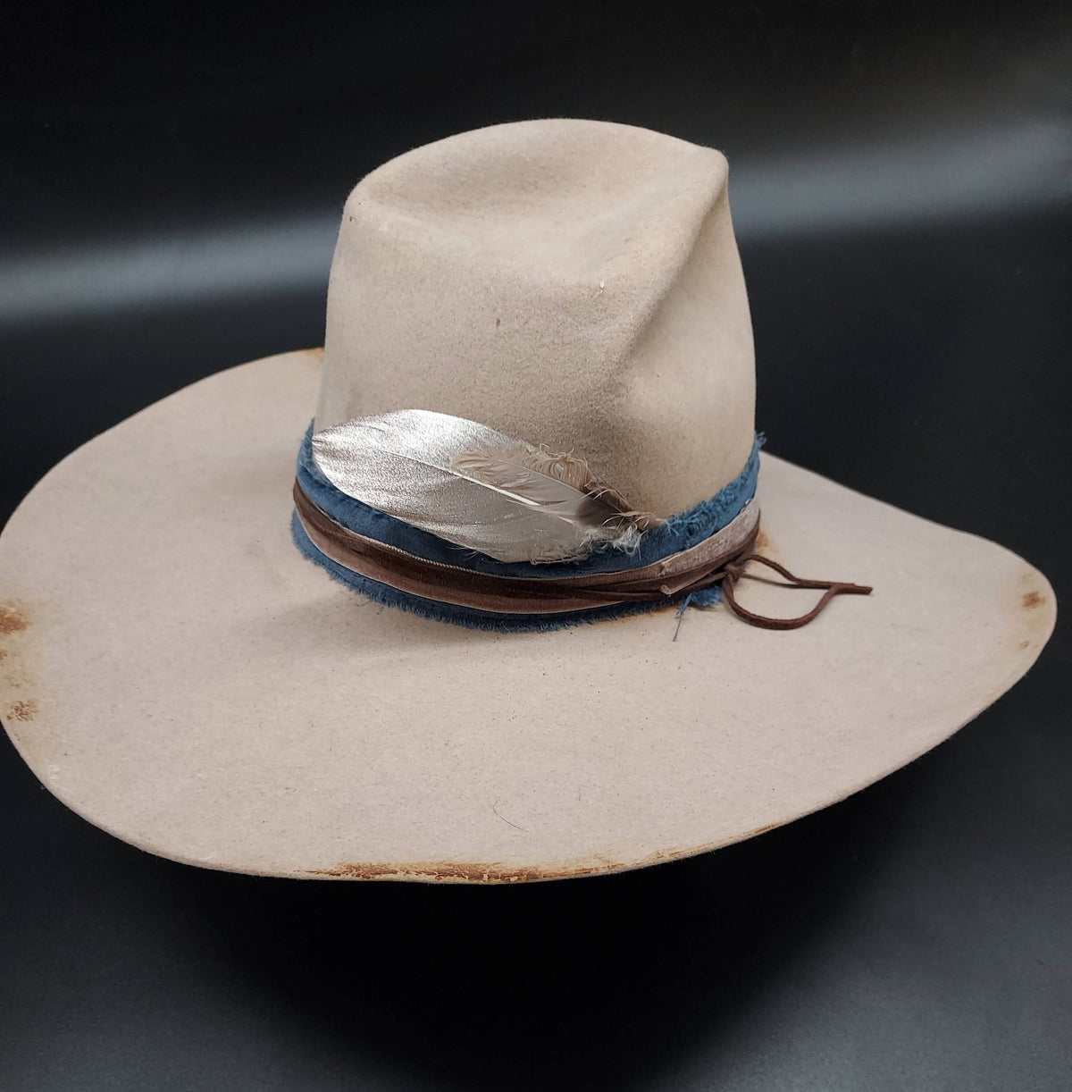 Tan Stetson Embellished Hat - HIML16 - Size 7