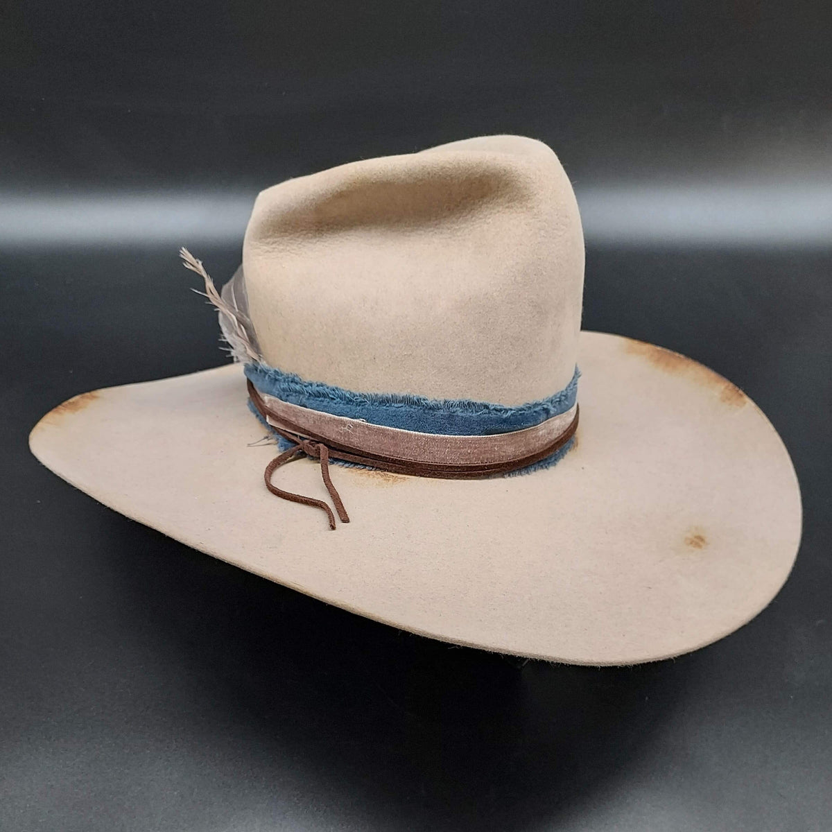 Tan Stetson Embellished Hat - HIML16 - Size 7
