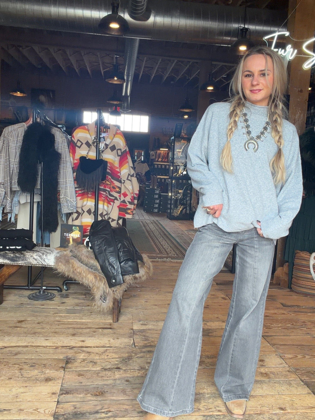 Taylor Grey Marle Sweater - 26766