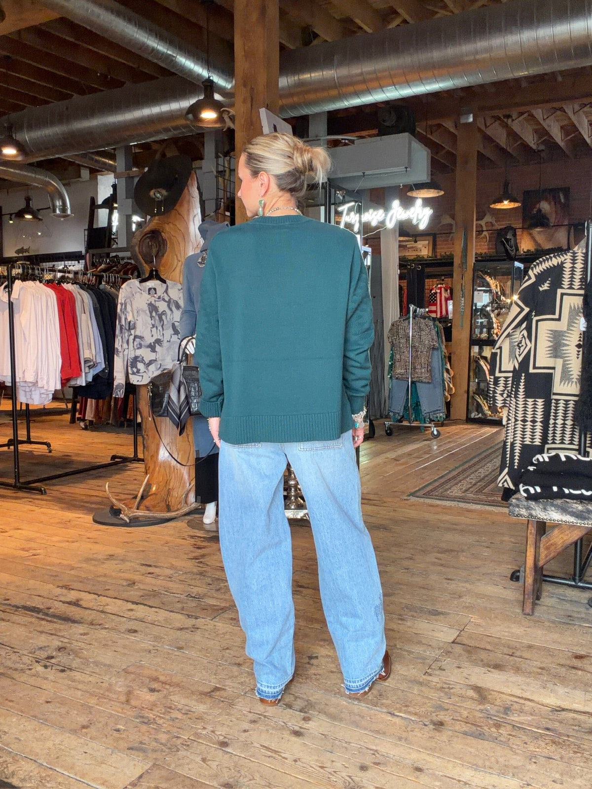 Teal Carolina Sweater - Tasha Polizzi - 421704
