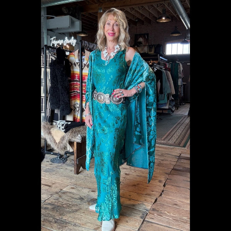 Teal Mira Dress - C30526