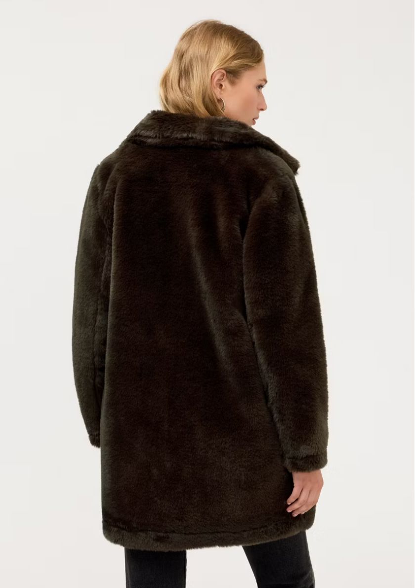 Teddy Faux Fur Coat - 45026