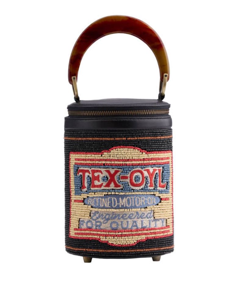 Tex-Oyl Beaded Bag - Double D Ranch - BAG-1423