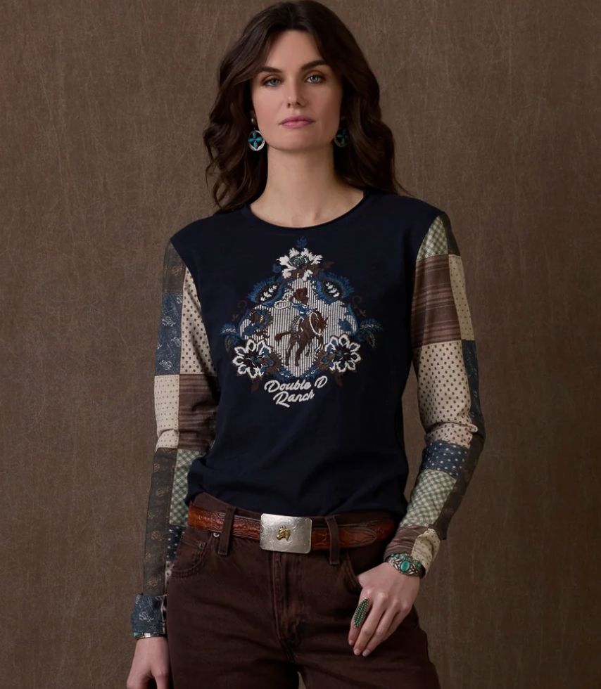 Texas Snowball Top - Double D Ranch - T4126