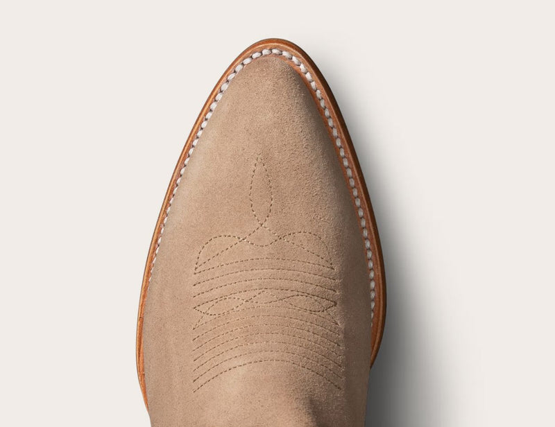 The Abby Driftwood Suede - Tecovas - 20029D