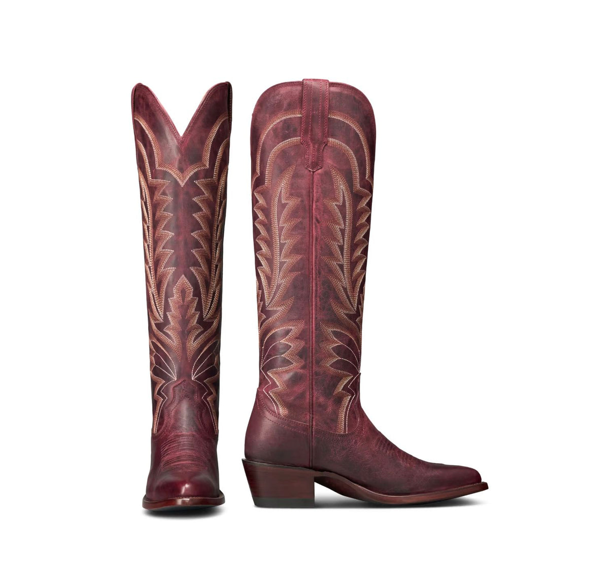 The Abby - Wine/Goat - Tecovas - 21162W