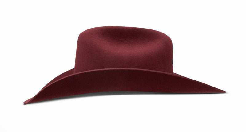 The Cowgirl Hat - Cranberry - Charlie 1 Horse - C1HTCKR
