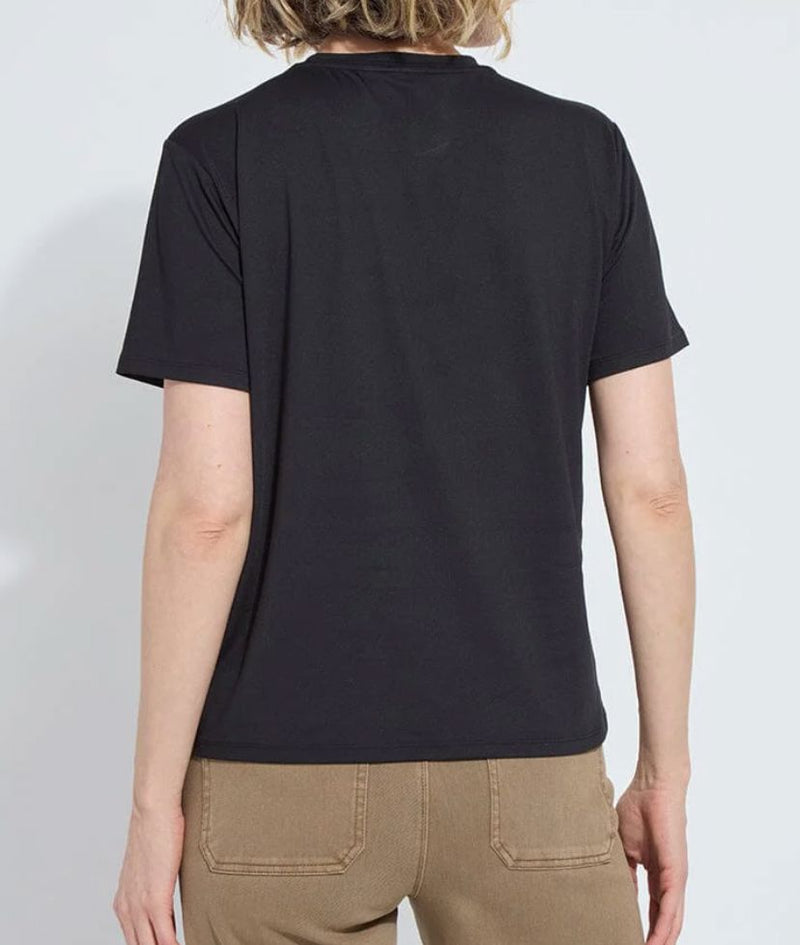 The Perfect Black Tee - LY3583B