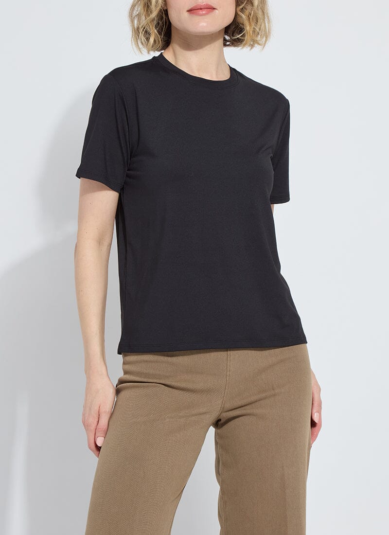 The Perfect Black Tee - LY3583B