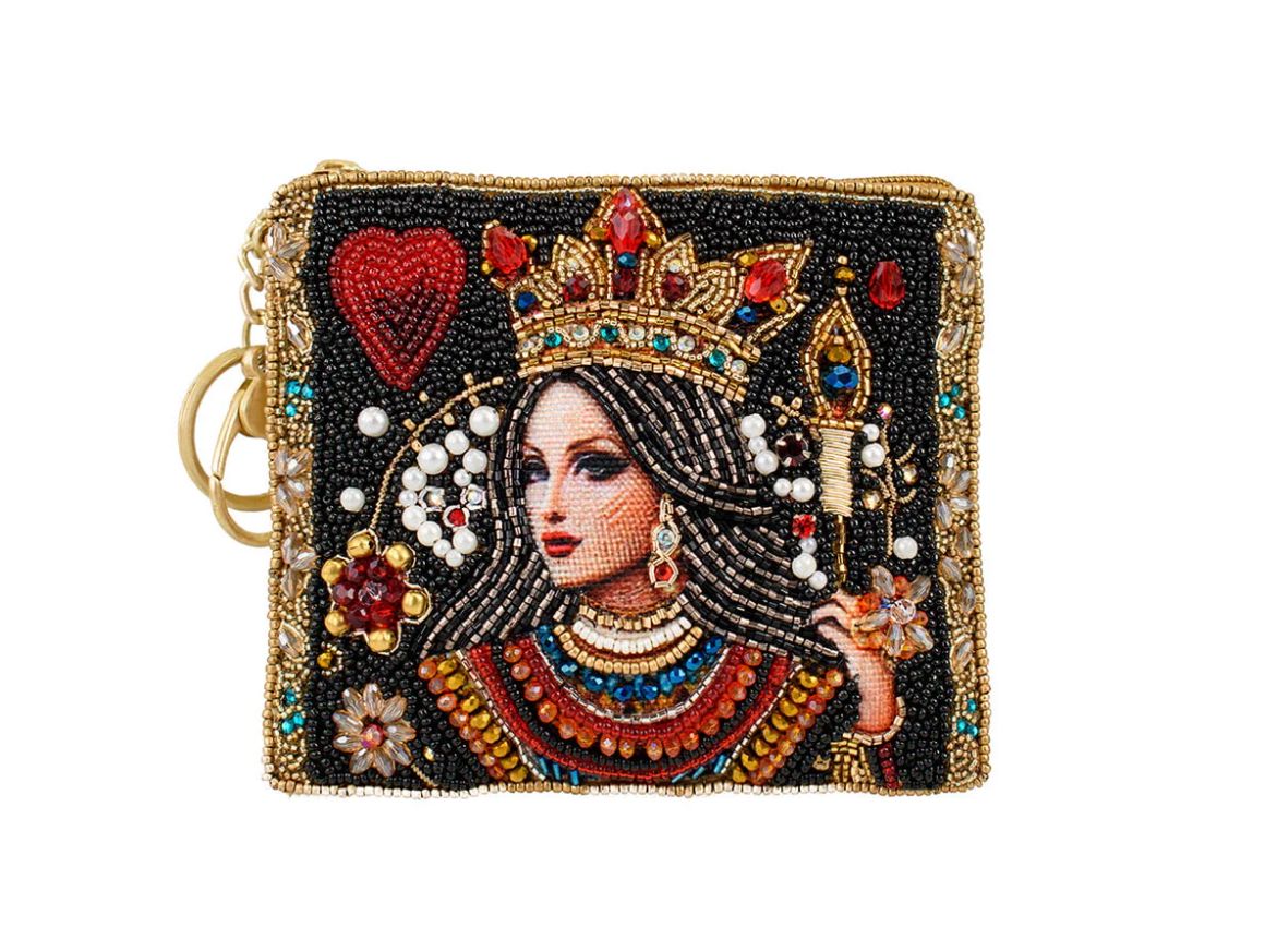 The Queen Beaded Coin Purse - MFS002565