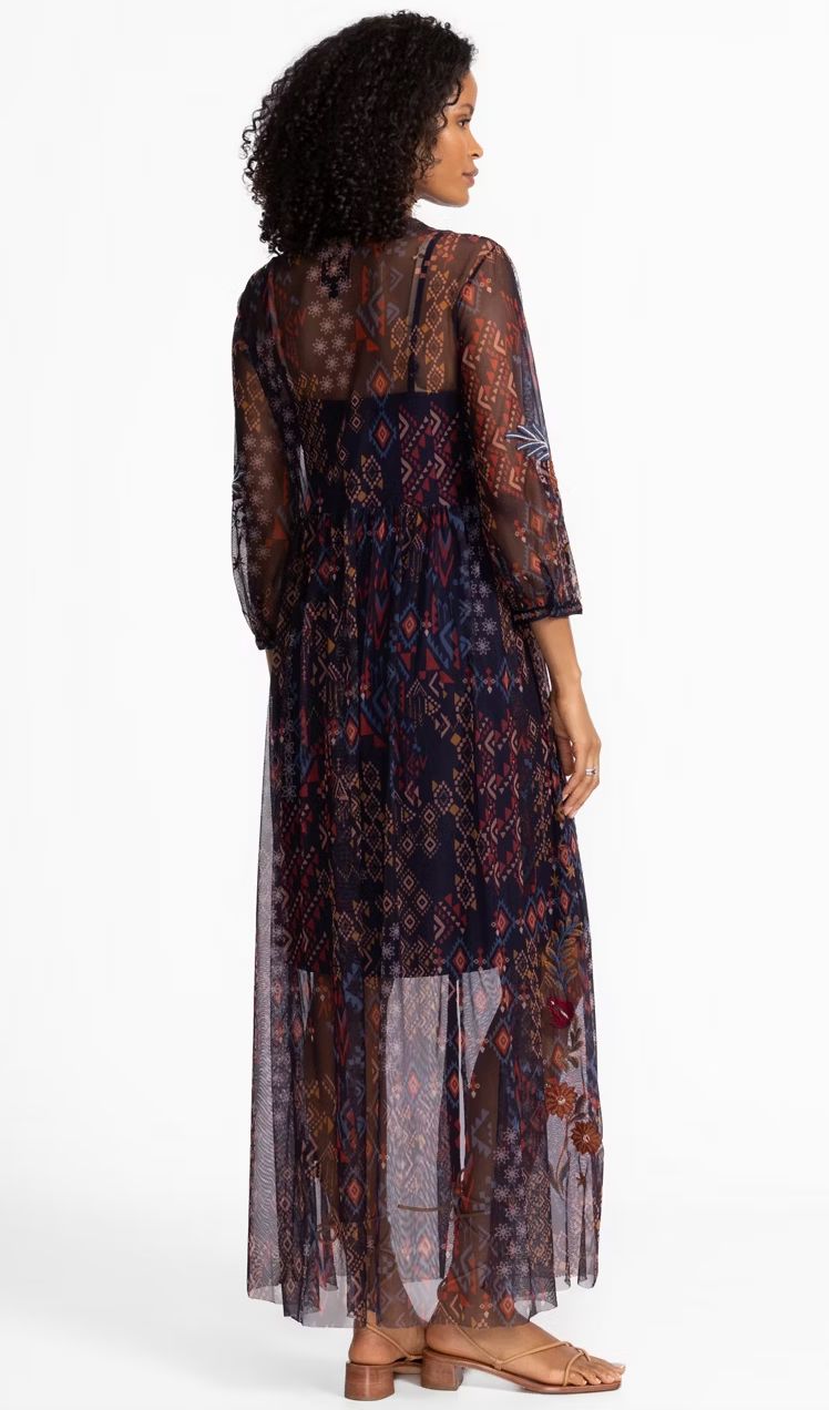 Theia Mesh Dress - Johnny Was - C34325