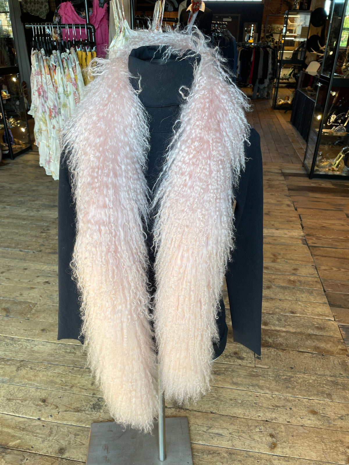 Tibetan Lamb Fling Scarf - MKFLG