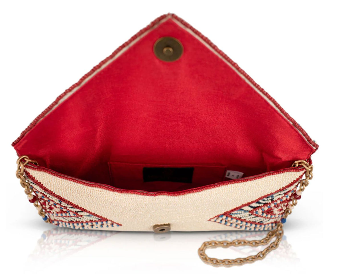 Tied & True Beaded Handbag - MF5002644
