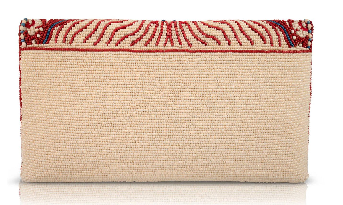 Tied & True Beaded Handbag - MF5002644