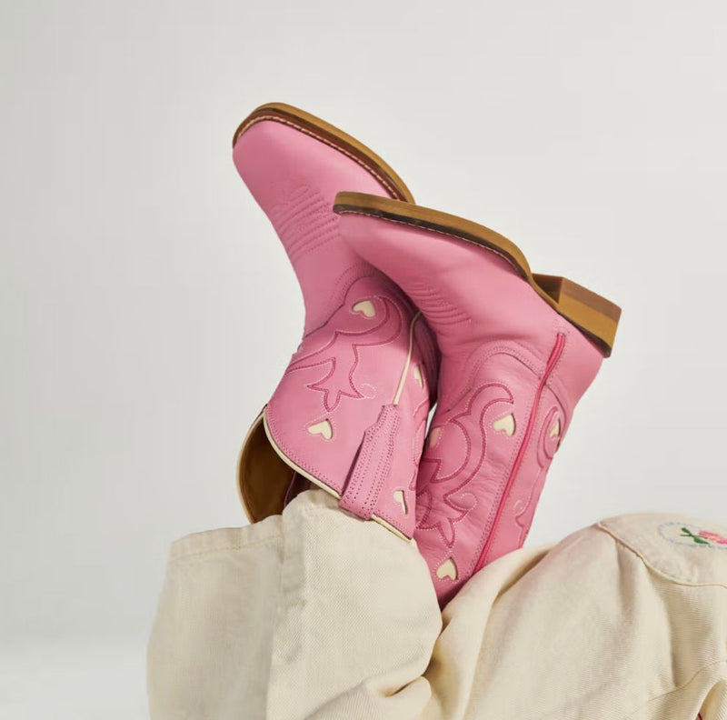 Toddler Girl's Boot - Annie Hearts Rose - Tecovas - TBAHR