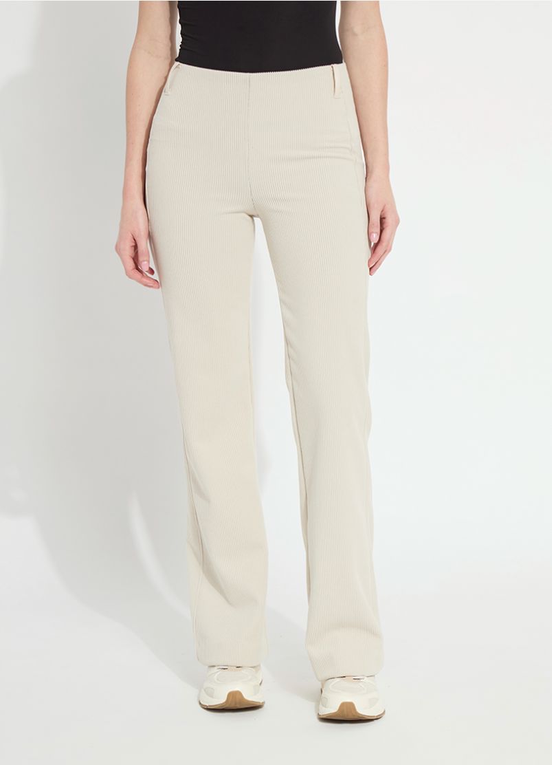 Travertine Stretch Corduroy Trouser - 4019T