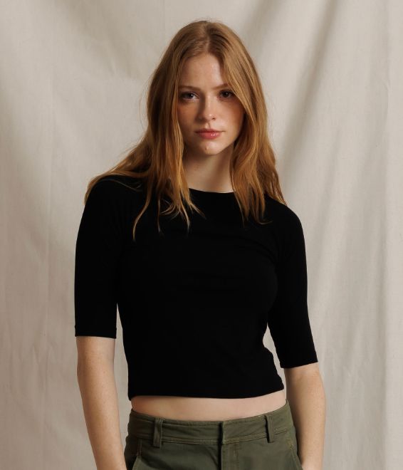 True Black Amelia Top - AMETB